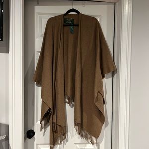 LL Bean Poncho Scarf